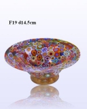 F19 Ваза-кубок мален. диам.14,5cm муранское стекло